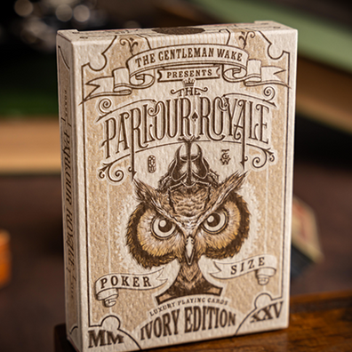 The Parlour Royale Ivory Edition (Red Edge Printing) Playing Cards